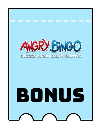 Latest bonus spins from Angry Bingo