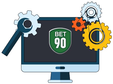 Bet90 Casino - Software