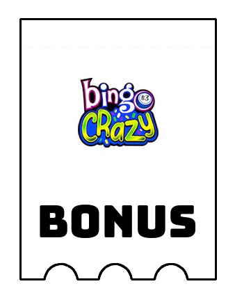 Latest bonus spins from Bingo Crazy