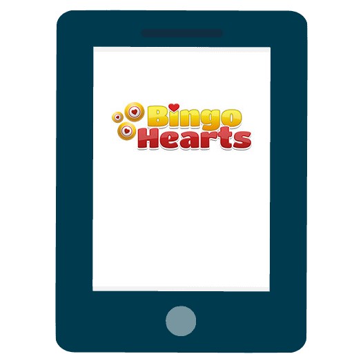 Bingo Hearts Casino - Mobile friendly
