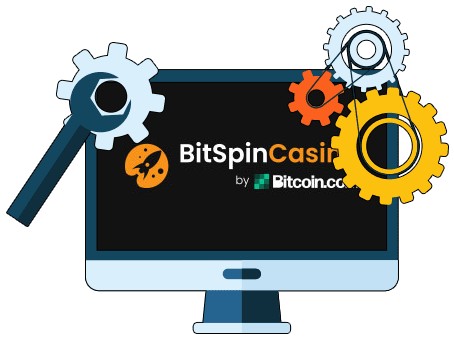 BitSpinCasino - Software