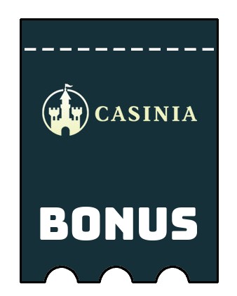 Latest bonus spins from Casinia Casino