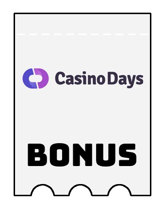 Latest bonus spins from Casino Days