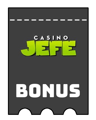 Latest bonus spins from Casino Jefe
