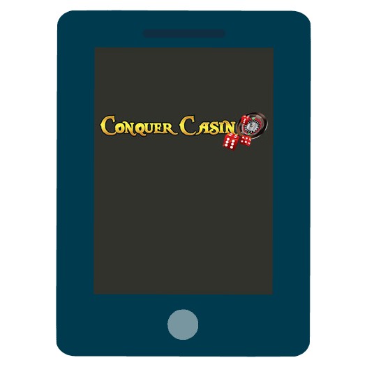 Conquer Casino - Mobile friendly
