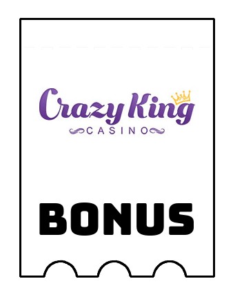 Latest bonus spins from Crazy King