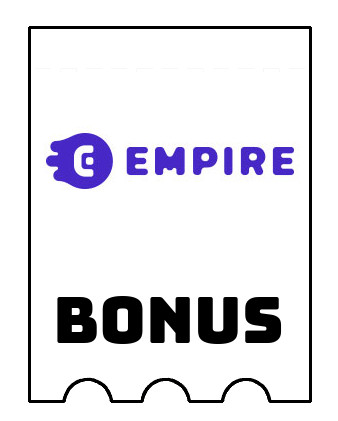 Latest bonus spins from Empire io