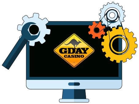 Gday Casino - Software