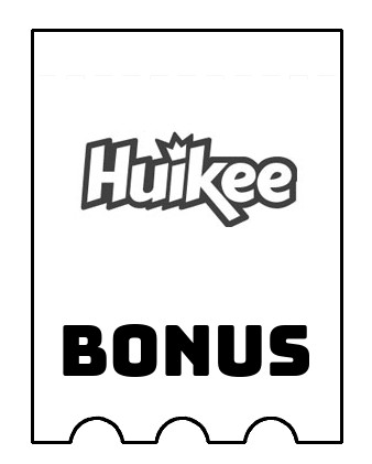 Latest bonus spins from Huikee