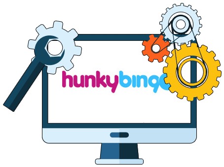 Hunky Bingo Casino - Software