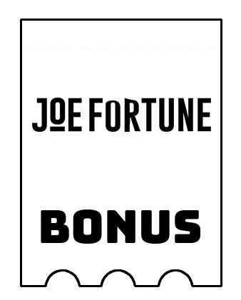 Latest bonus spins from Joe Fortune