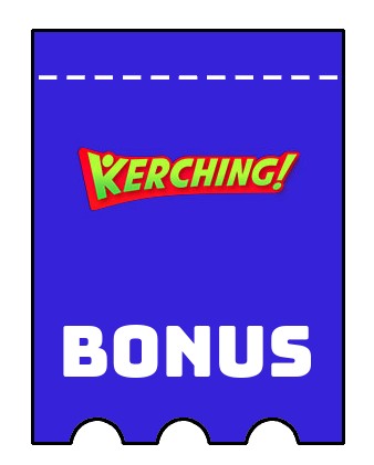 Latest bonus spins from Kerching Casino