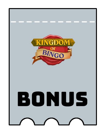 Latest bonus spins from Kingdom of Bingo