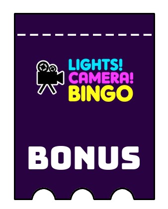 Latest bonus spins from Lights Camera Bingo