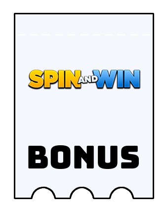 Latest bonus spins from Spin and Win Casino