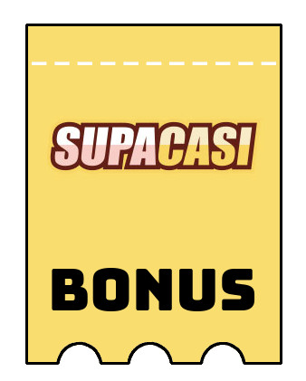 Latest bonus spins from Supacasi