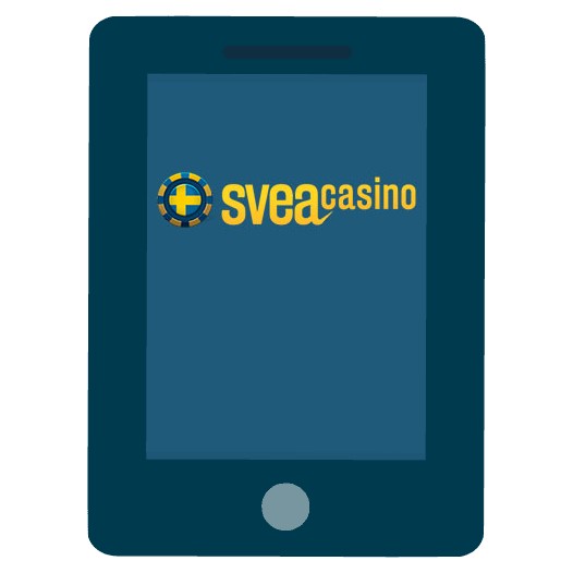 SveaCasino - Mobile friendly