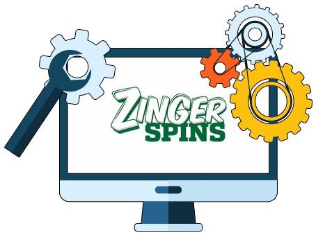 Zinger Spins Casino - Software