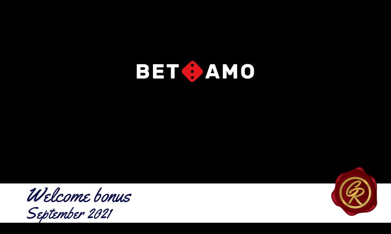 Latest BetAmo recommended bonus September 2021, 100 Free spins bonus