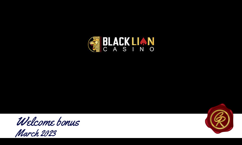 Latest Black Lion Casino recommended bonus March 2023, 85 Free-spins