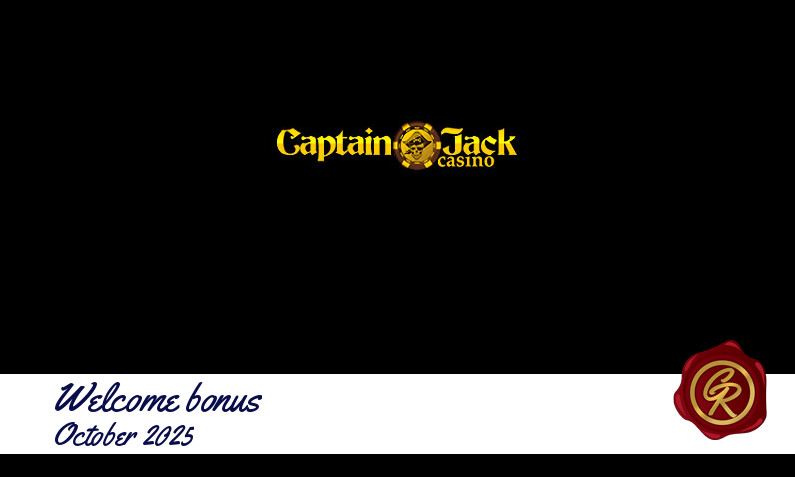Latest Captain Jack recommended bonus October 2025, 35 Free spins bonus