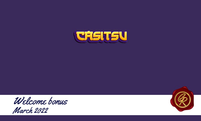 Latest Casitsu recommended bonus March 2022, 50 Bonus-spins