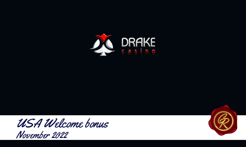 Latest Drake Casino recommended USA bonus November 2022, 180 Free-spins