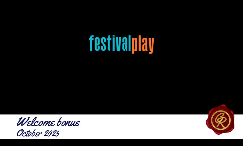 Latest FestivalPlay recommended bonus, 200 Free spins bonus