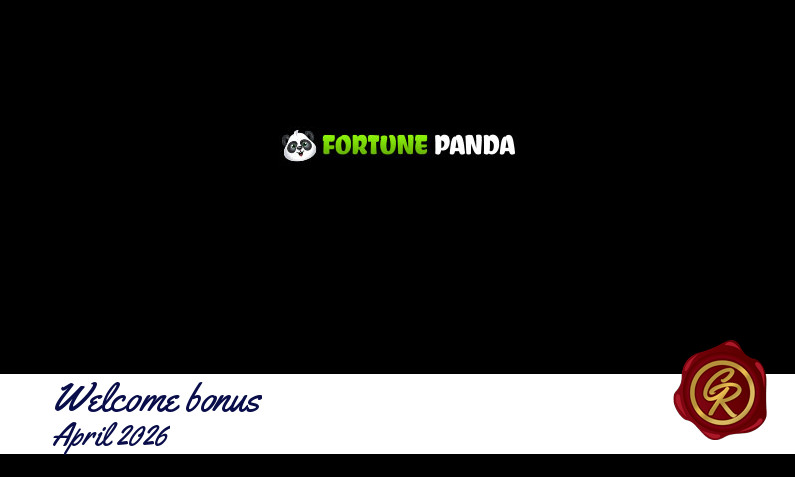 Latest Fortune Panda recommended bonus April 2026, 150 Free spins