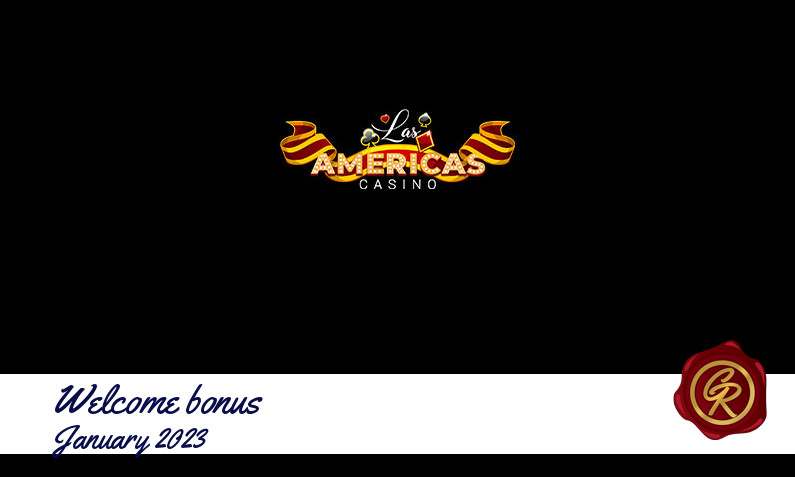 Latest Las Americas Casino recommended bonus January 2023, 100 Free spins