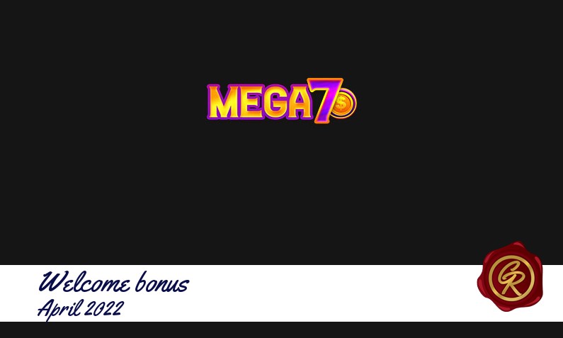 Latest Mega7s recommended bonus April 2022, 77 Bonus spins