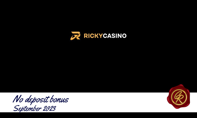 Latest no deposit Rickycasino registration bonus September 2023, 20 Spins
