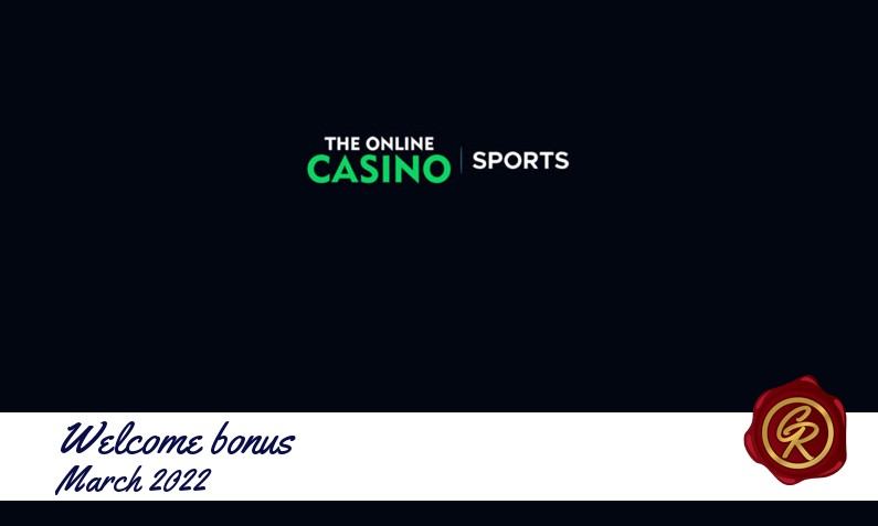 Latest TheOnlineCasino Sports recommended bonus