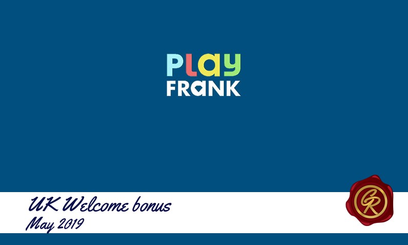 Latest UK Play Frank Casino recommended bonus, 50 Free-spins