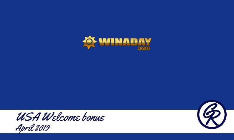 Latest Winaday Casino recommended USA bonus April 2019