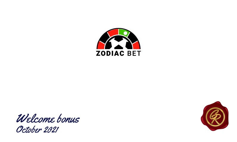 Latest Zodiac Bet recommended bonus October 2021