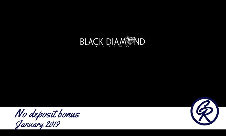 New no deposit bonus from Black Diamond Casino January 2019, 25 Free spins