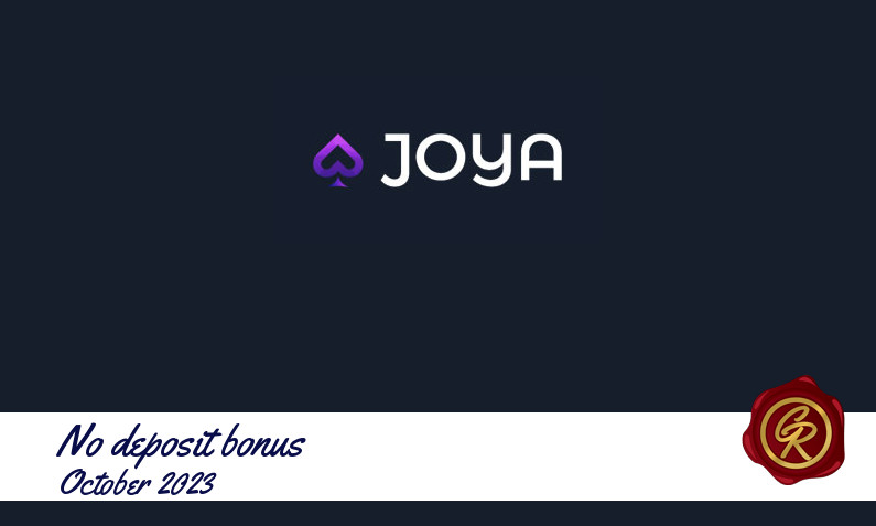 New no deposit bonus from Joya Casino, 50 Extraspins