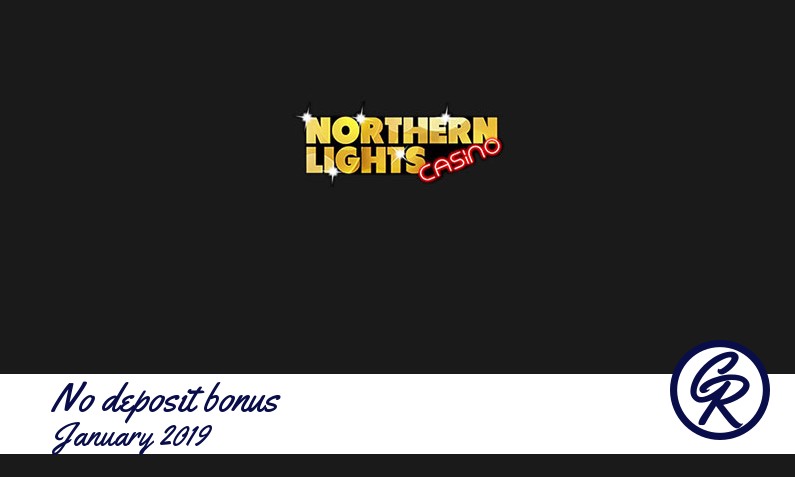 New no deposit bonus from Northern Lights Casino January 2019, 10 Bonus-spins