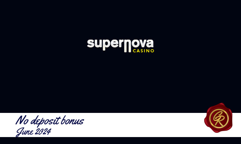 New no deposit bonus from Supernova Casino
