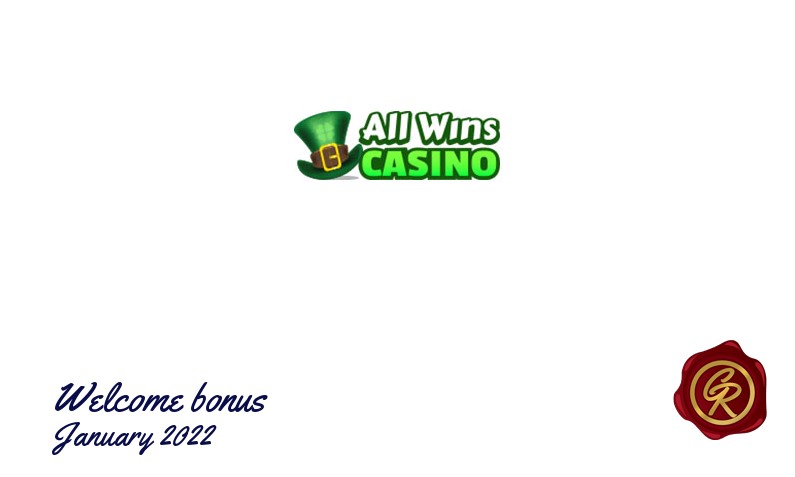 New recommended bonus from All Wins Casino January 2022, 25 Free spins bonus