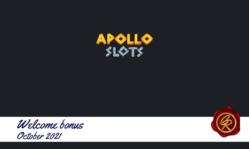 New recommended bonus from Apollo Slots