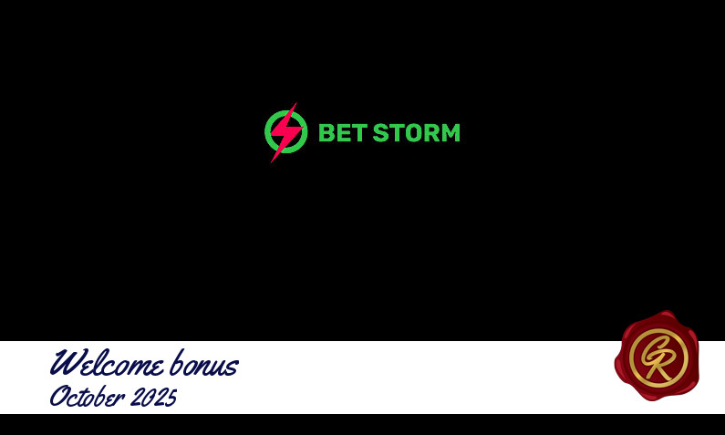 New recommended bonus from BetStorm