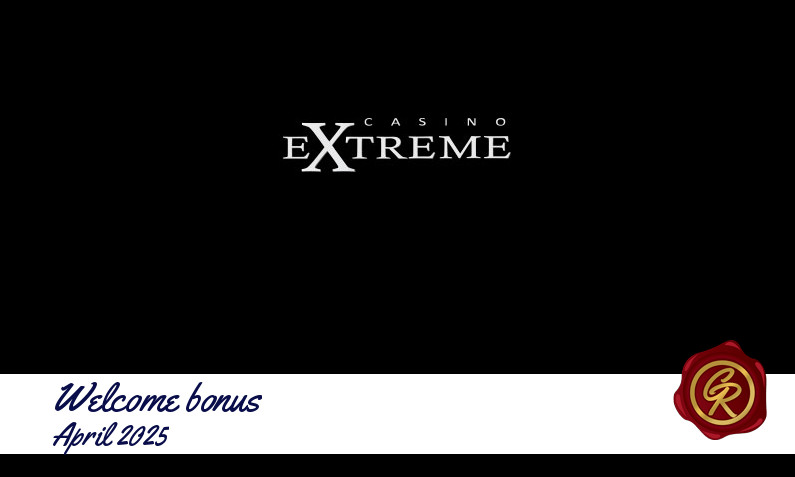 New recommended bonus from Casino Extreme