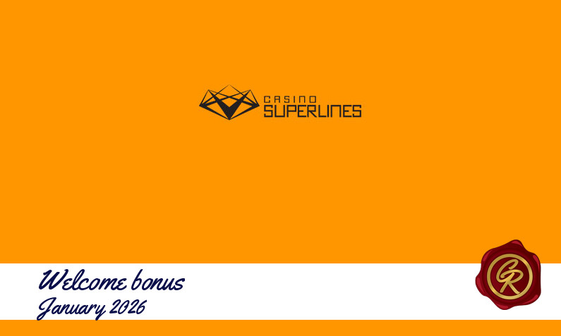 New recommended bonus from Casino Superlines, 50 Extraspins