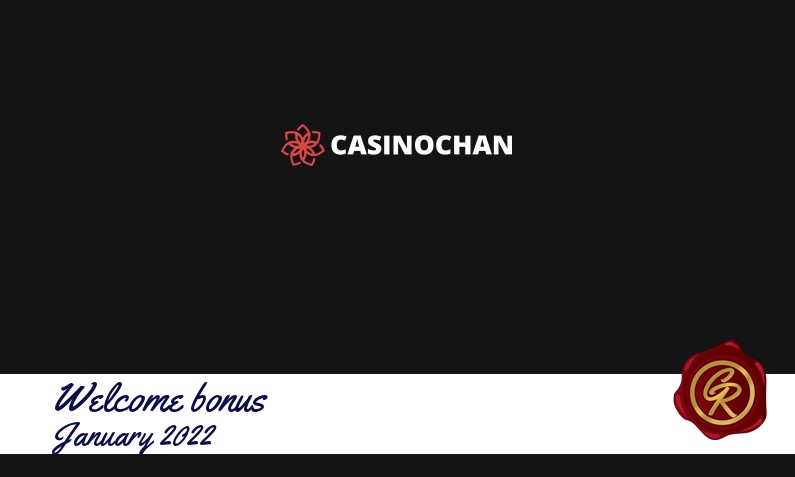 New recommended bonus from CasinoChan January 2022, 30 Free spins