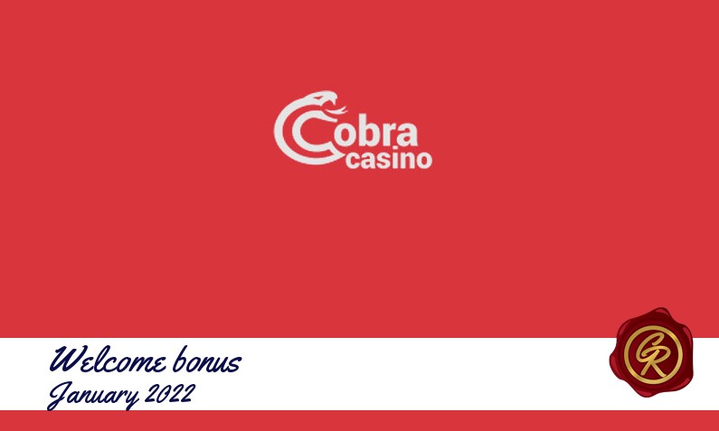 New recommended bonus from Cobra Casino, 300 Bonus spins