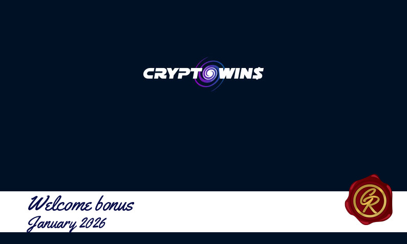 New recommended bonus from CryptoWins January 2026