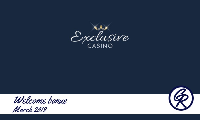 New recommended bonus from Exclusive Casino March 2019, 25 Spins