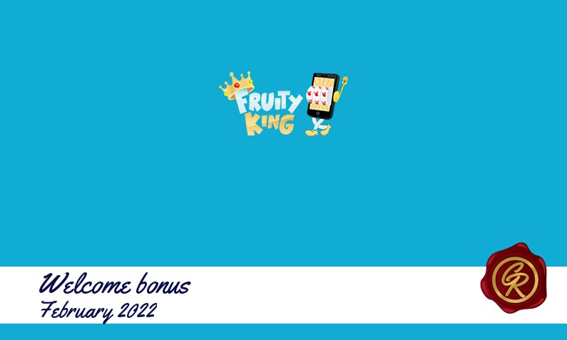 New recommended bonus from Fruity King Casino February 2022, 50 Extraspins